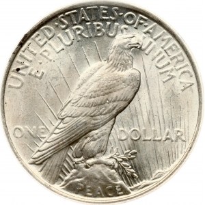 USA 1 Dollar 1922 'Peace Dollar' Philadelphia PCGS MS 64