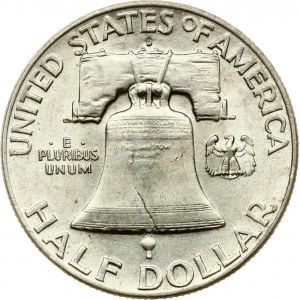 USA 1/2 Dollar 1951 D 'Franklin Half Dollar'