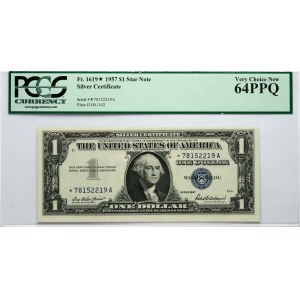 USA 1 Dollar 1957 PCGS Very Choice New 64 PPQ