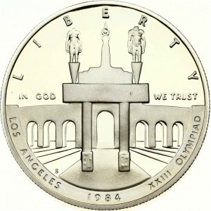 USA 1 Dollar 1984S Olympics Los Angeles
