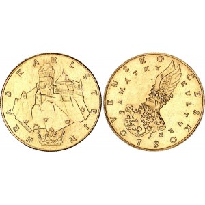 Czechoslovakia Gold Medal Karlštejn Castle 1974 (ND)