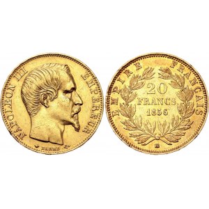 France 20 Francs 1856 BB
