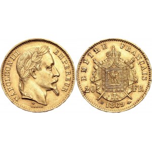 France 20 Francs 1869 BB