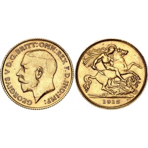 Great Britain 1/2 Sovereign 1912