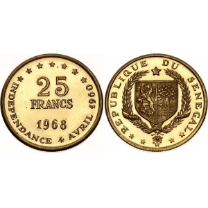 Senegal 25 Francs 1968