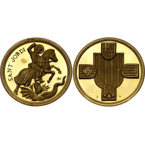 Spain Gold Medal St. Jordan 20th Century