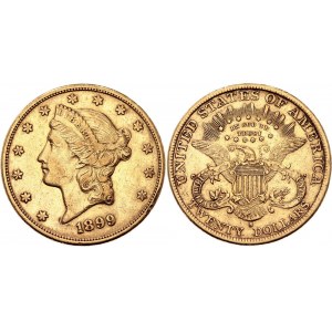 United States 20 Dollars 1899 S