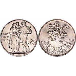 Czechoslovakia 25 Korun 1955