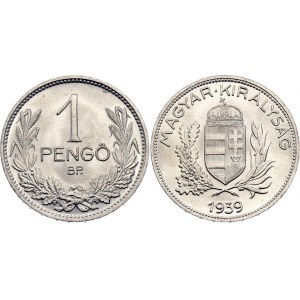 Hungary 1 Pengo 1939 BP