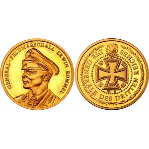 Germany - FRG Bronze Medal General-Feldmarschall Erwin Rommel 1992