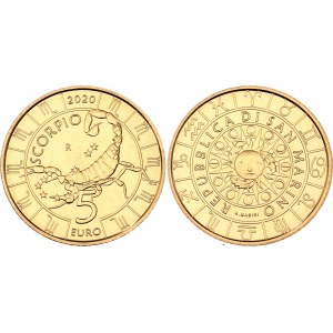 San Marino 5 Euro 2020 R