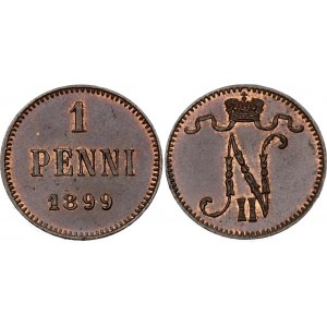 Russia - Finland 1 Penni 1899