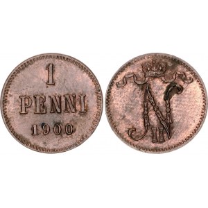 Russia - Finland 1 Penni 1900