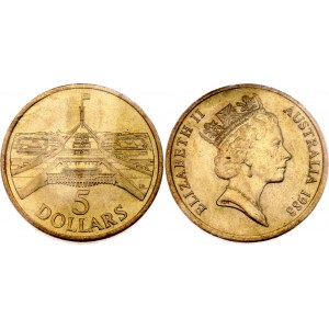 Australia 5 Dollars 1988