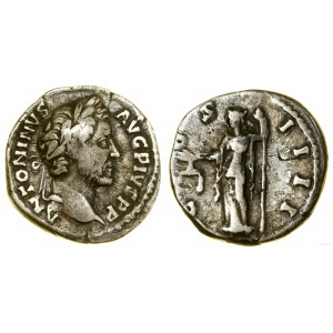 Cesarstwo Rzymskie, denar, 140-143, Rzym