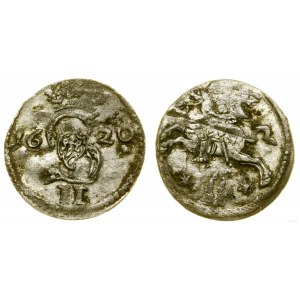 Polska, dwudenar, 1620, Wilno