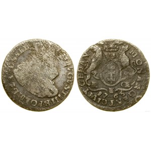 Poland, sixpence, 1763 REŒ, Gdansk