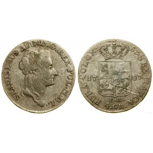 Polsko, zlotý, 1787 EB, Varšava