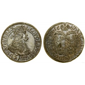 Austria, 3 krajcars, 1667, Vienna