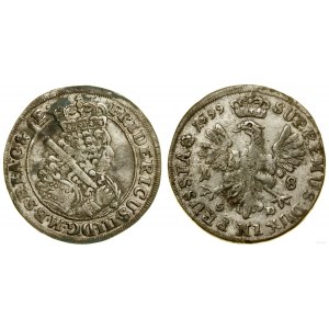 Niemcy, ort, 1699 SD, Królewiec