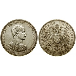 Niemcy, 5 marek, 1913 A, Berlin
