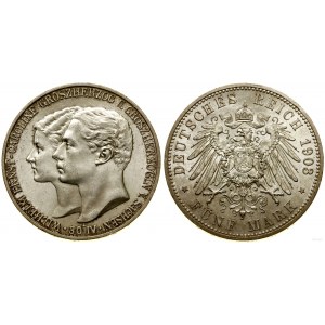 Niemcy, 5 marek, 1903 A, Berlin