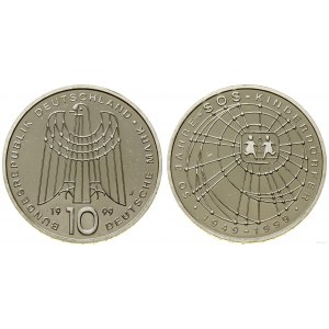 Niemcy, 10 marek, 1999 J, Hamburg