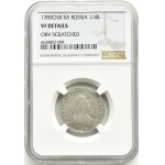 Rusko, Katarína II, Polypoltinnik 1789 СПБ ЯА, Sankt Peterburg, NGC VF