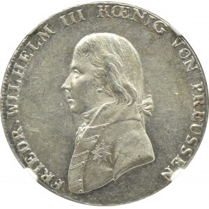 Nemecko, Prusko, Friedrich Wilhelm III, tolar 1802 A, Berlín, NGC MS61