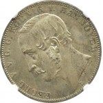 Nemecko, Hannover, Georg V, thaler 1863 B, Hannover, NGC MS63