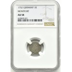 Niemcy, Hrabstwo Montfort, Anton III, 1 Krajcar 1732 - ex. Dr. Max Blaschegg, NGC AU58