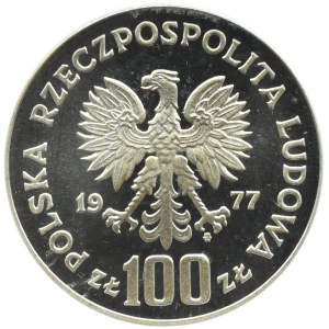 Polska, PRL, Wł. Reymont, 100 złotych 1977, Warszawa, PCGS PR69DCAM