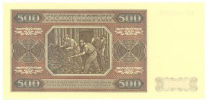 500 zloty 1948 - CC series - MODEL