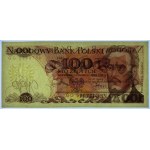 100 Zloty 1979 - Serie GG/GH - Satz von 4 Stück