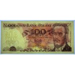 100 Zloty 1979 - Serie GL/GU - Satz von 5 Stück