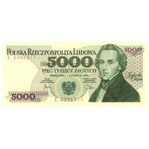 5.000 złotych 1982 - seria E