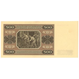 500 złotych 1948 - seria AU