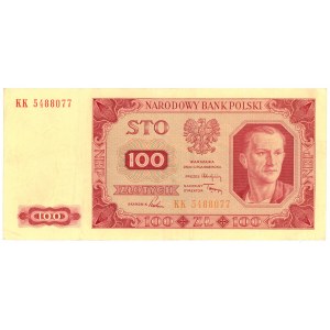 100 złotych 1948 - seria KK