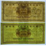 PEWEX - $2 und $10 1969 - Satz mit 2 Stück
