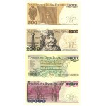 10-10,000 zloty (1982-198)8 - set of 12 pieces