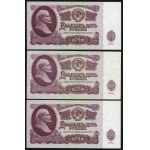 RUSKO - 1-5000 rublů (1961,1991,1992) - sada 13 kusů