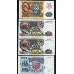 ROSJA - 1-5000 rubli (1961,1991,1992) - set 13 sztuk
