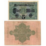 DEUTSCHLAND - 5-20.000 Mark (1910-1923) - Satz von 8 Stück