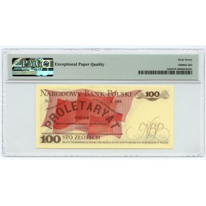 100 Gold 1976 - Serie DE - PMG 67 EPQ