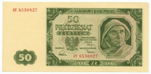 50 zloty 1948 - AY series