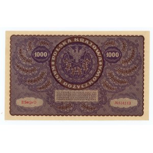 1.000 marek polskich 1919 - II Serja O N850113