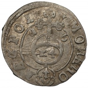 Zygmunt III Waza (1587-1632) - Półtorak 1616 Sas w tarczy sześciokątnej.