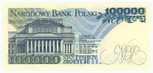 100,000 zloty 1990 - BA series