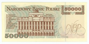 50,000 zloty 1993 - P series