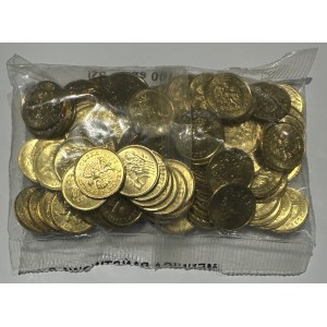 Woreczek bankowy 5 groszy 2002 (100 sztuk)